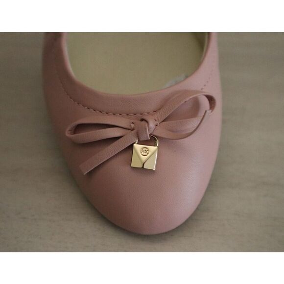 Michael Kors ME22A Women's Sz 7.5M Rose Pink Juliette Slip-On Flats Shoes - Picture 4 of 10
